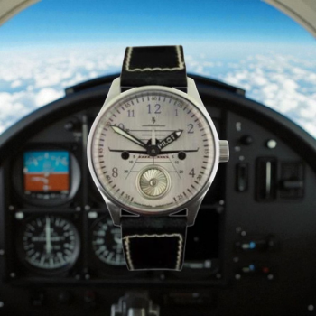 Fliegeruhr mit Unitas Handaufzug und Handdekoration